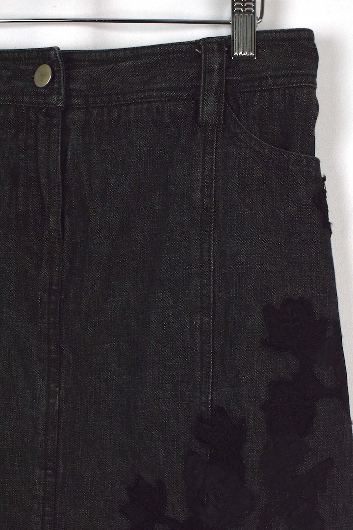 Denim Mini Skirt