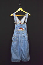 Load image into Gallery viewer, 90s Mickey Mouse Denim Overalls
