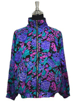 Load image into Gallery viewer, Abstract Print Silk Spray Jacket
