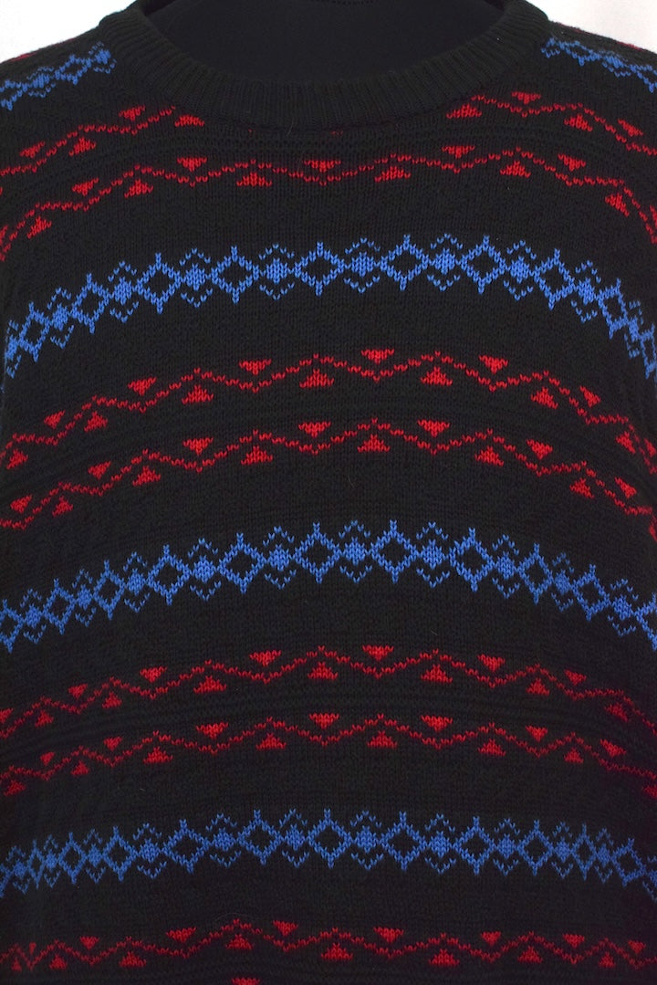 80s/90s Fox Collection Brand Knitted Jumper