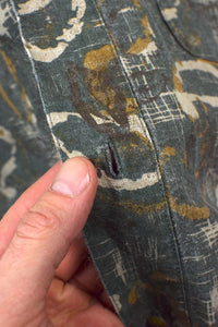 Abstract Camouflage Print Shirt