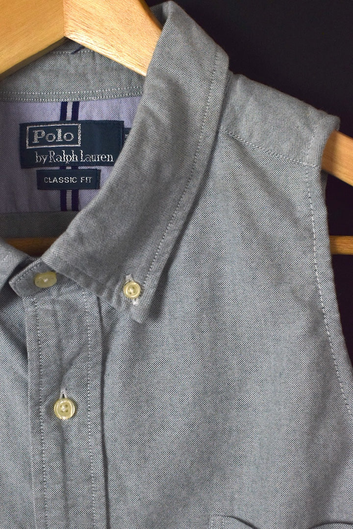 Reworked Ralph Lauren Brand Crop Top