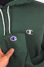 Load image into Gallery viewer, Green Champion Brand Hoodie
