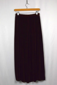 80s/90s Brown Velvet Skirt