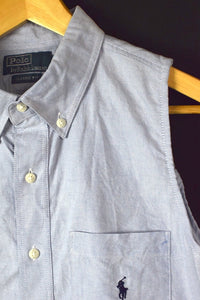 Reworked Ralph Lauren Brand Crop Top