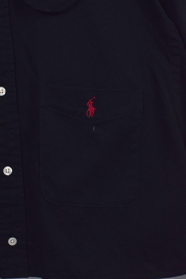 Reworked Ralph Lauren Polo Brand Crop Top