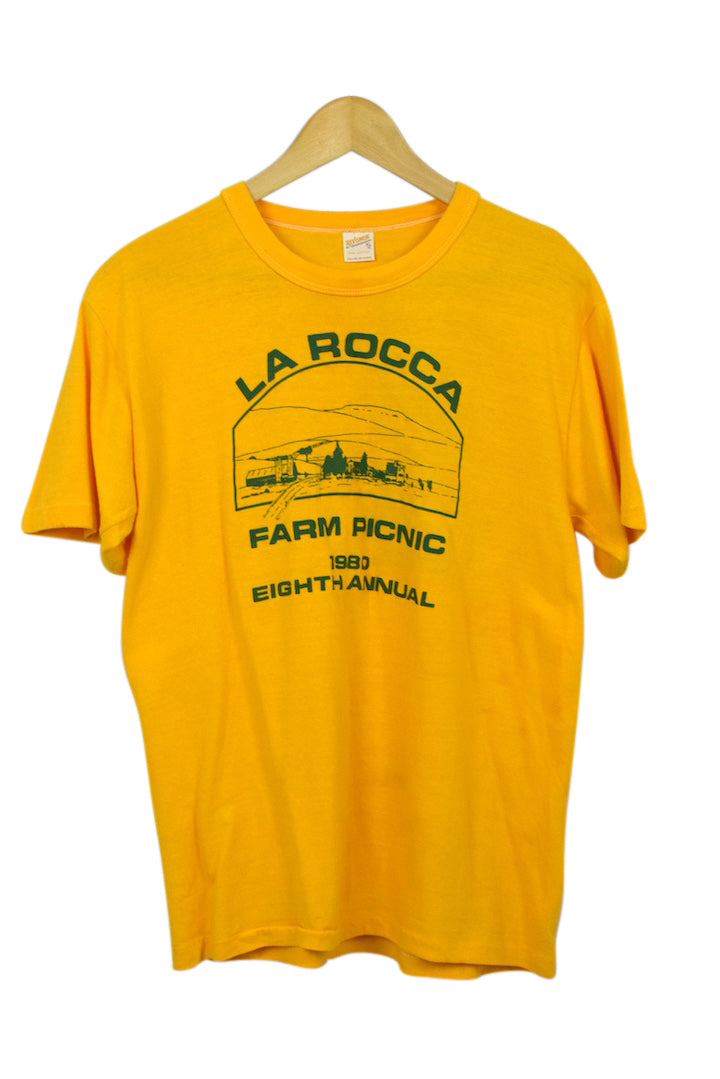 1980 La Rocca Farm Picnic T-Shirt