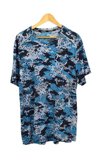 Nike Brand Blue Camo T-shirt