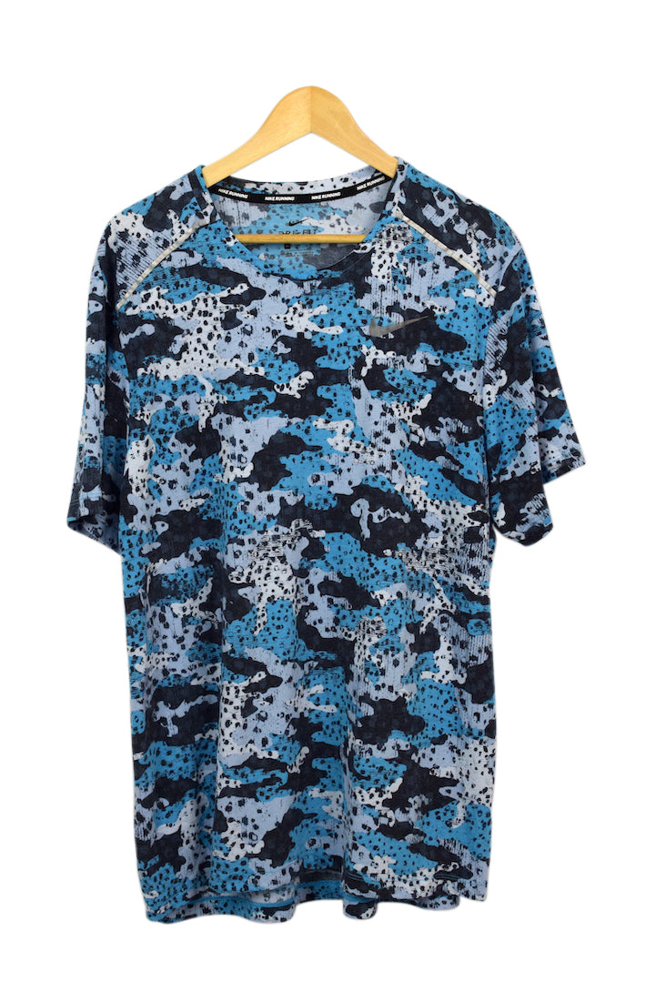 Nike Brand Blue Camo T-shirt
