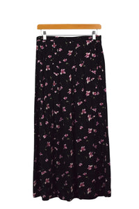 80s/90s Floral Print Skirt