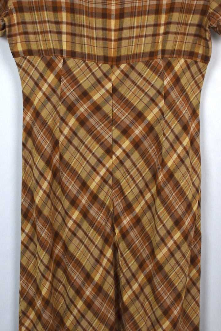 Ladies Checkered Dress