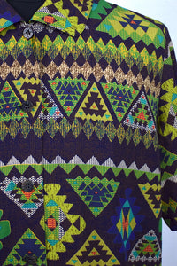 Abstract Shape Print Shirt