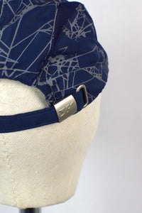 NEW Blue Abstract Pattern Sports Cap