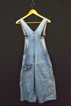 Load image into Gallery viewer, 90s Mickey Mouse Denim Overalls
