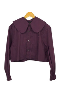 Reworked Cropped Ralph Lauren Brand Top