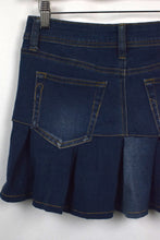 Load image into Gallery viewer, Reworked Denim Mini Skirt

