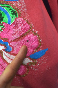 80s/90s Painted Tropical Sunset Sweatshirt