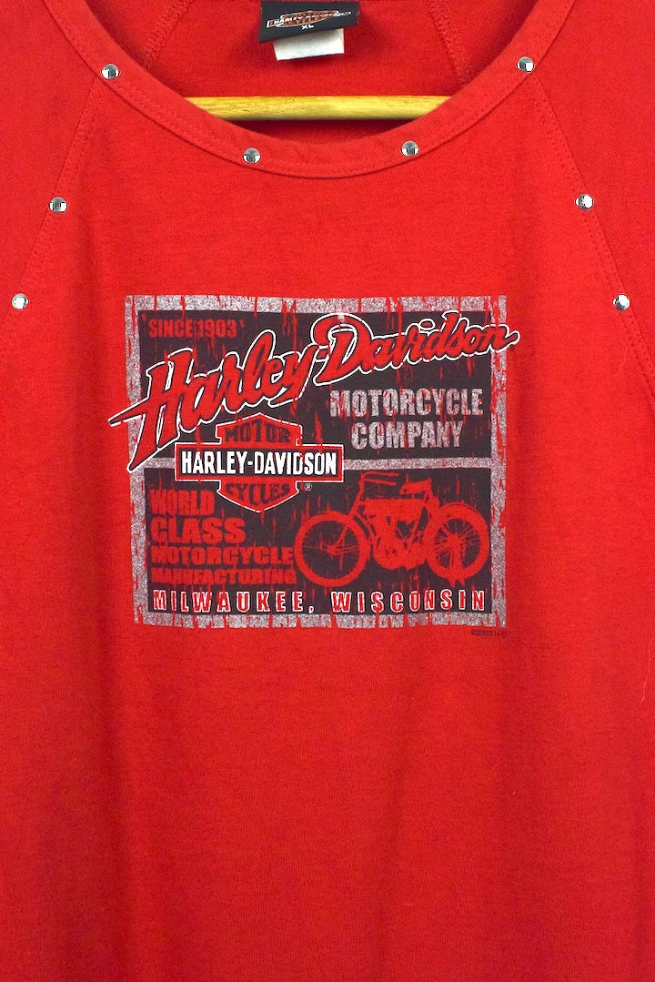2003 Harley Davidson Studded Sleeveless T-Shirt