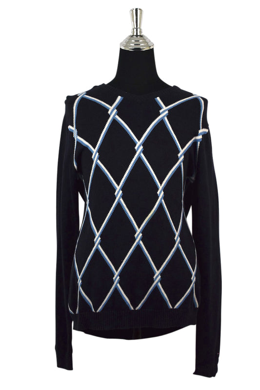 Tommy Hilfiger Diamond Pattern Knitted Jumper