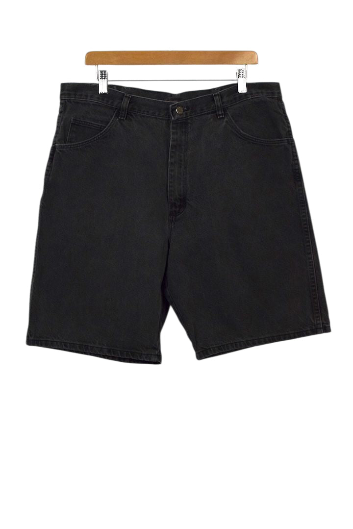 Black Wrangler Brand Denim Shorts
