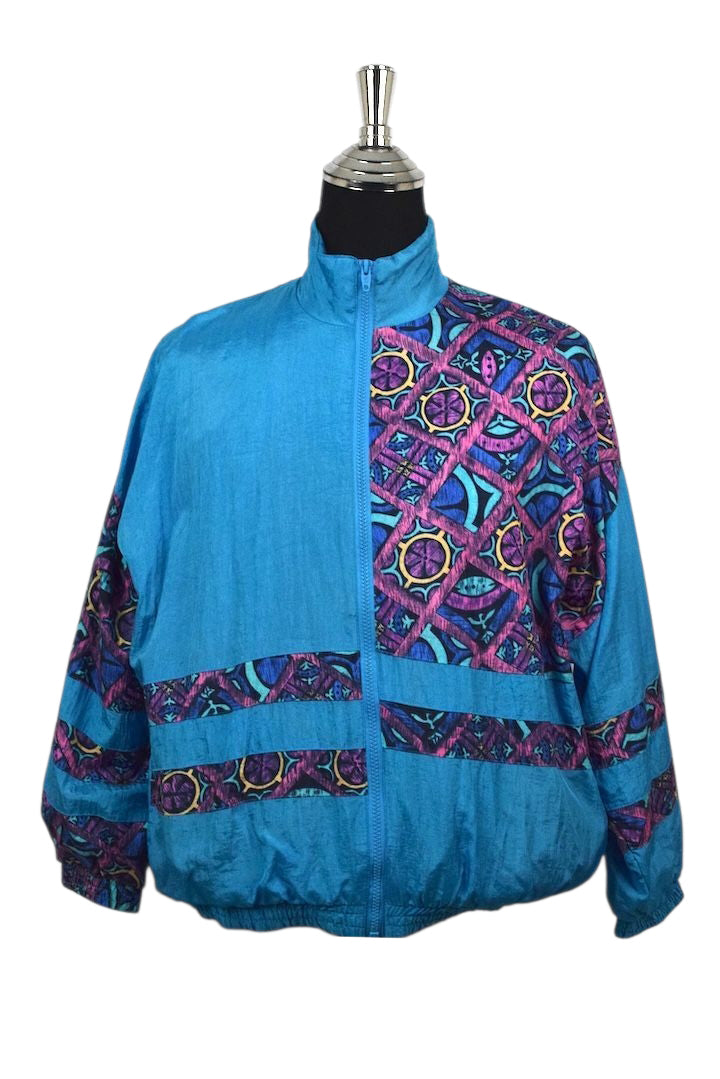 Diamond Print Spray Jacket