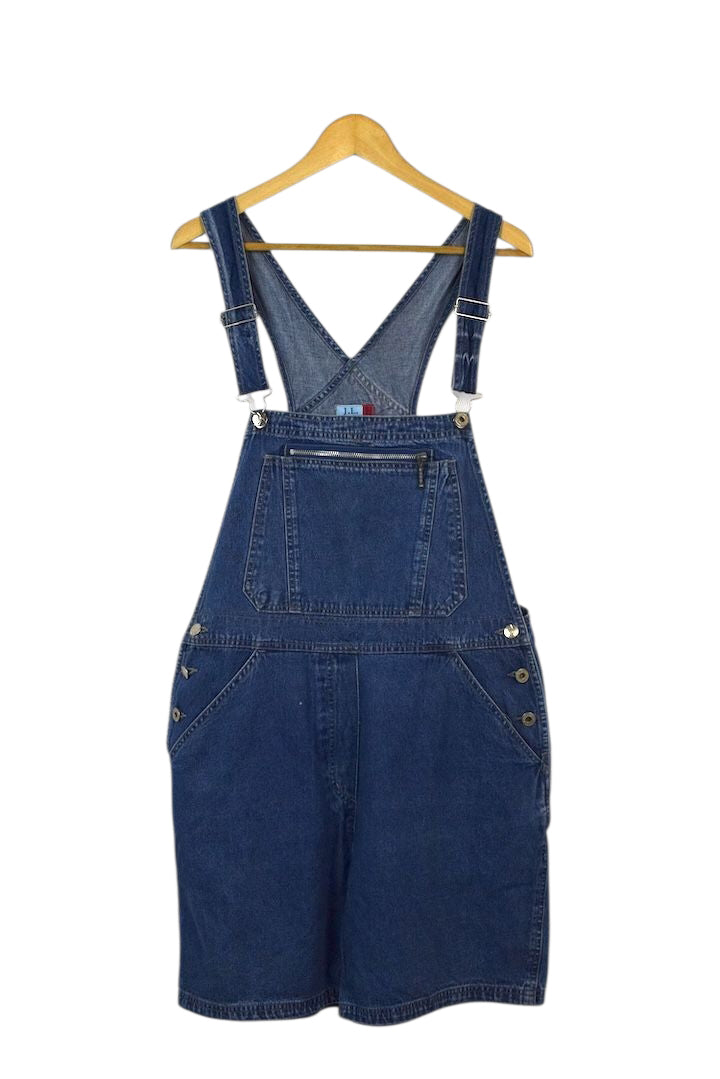 Short Denim Overalls