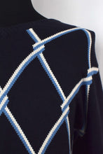 Load image into Gallery viewer, Tommy Hilfiger Diamond Pattern Knitted Jumper
