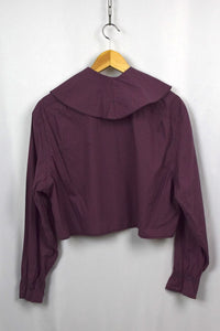 Reworked Cropped Ralph Lauren Brand Top