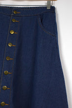 Load image into Gallery viewer, Reworked Denim Skirt
