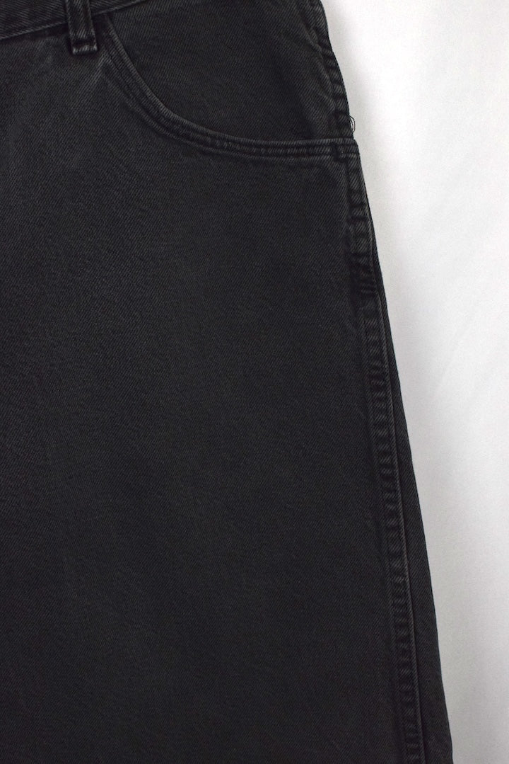 Black Wrangler Brand Denim Shorts