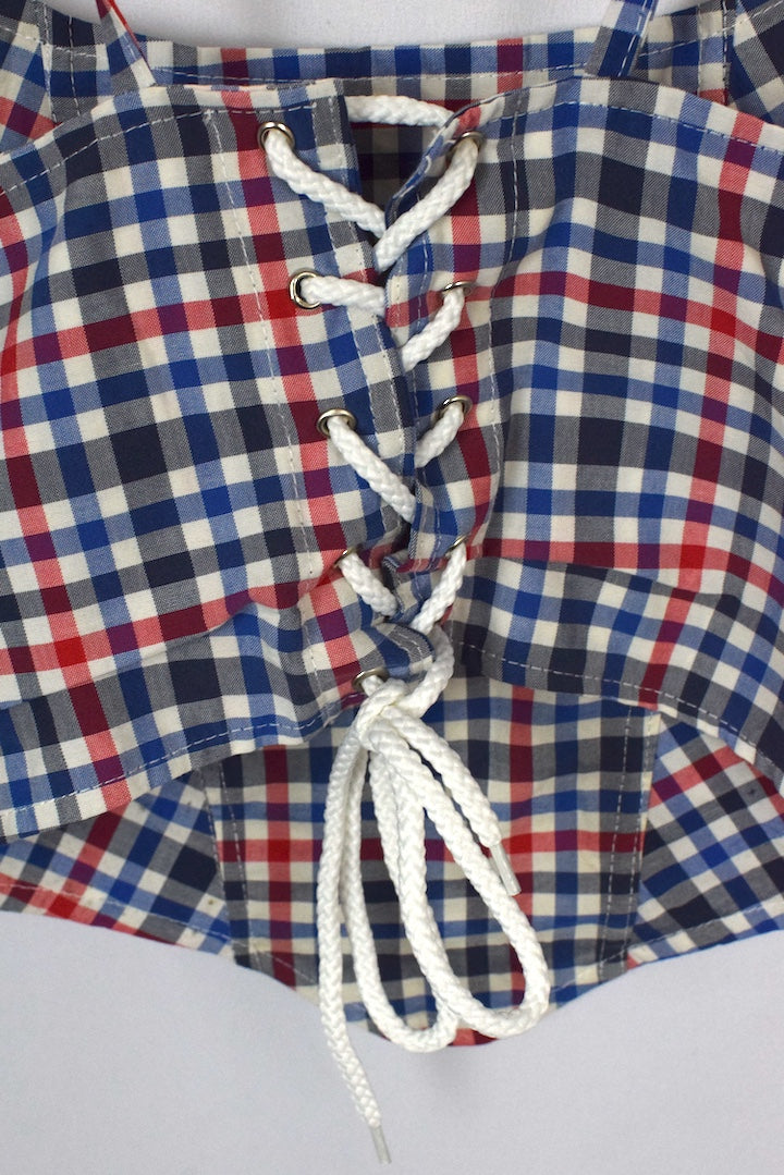 Reworked Tommy Hilfiger Brand Corset Style Top