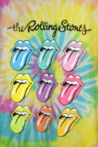 2019 Rolling Stones Tie Dye T-shirt
