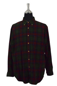 Checkered Corduroy Shirt
