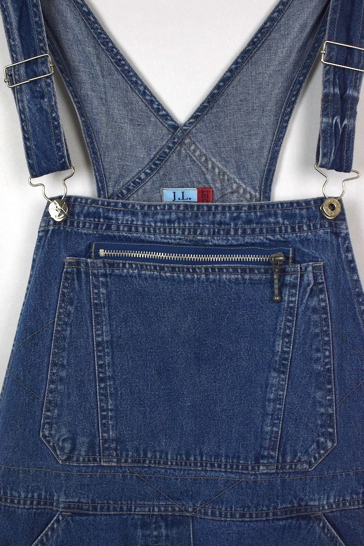 Short Denim Overalls