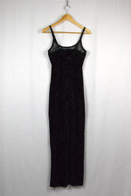 Load image into Gallery viewer, Black Velvet Dress
