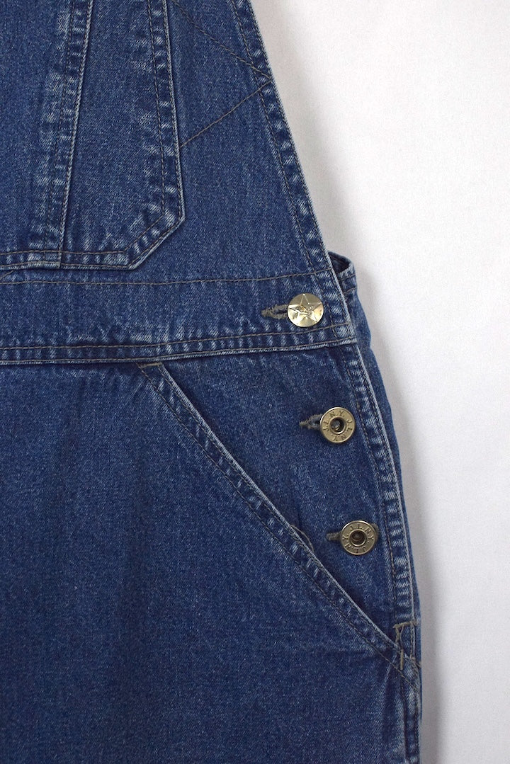 Short Denim Overalls