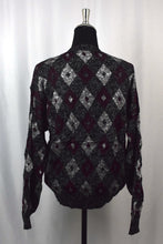 Load image into Gallery viewer, Knitted Diamond Pattern Cardigan
