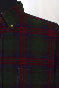 Checkered Corduroy Shirt