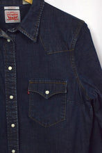 Load image into Gallery viewer, Ladies Levi's Brand Denim Western Shirt
