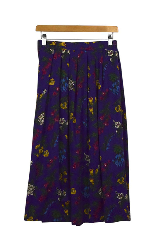 80s/90s Purple Skirt