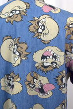 Load image into Gallery viewer, 2017 Tasmanian Devil Looney Tunes Denim Shirt

