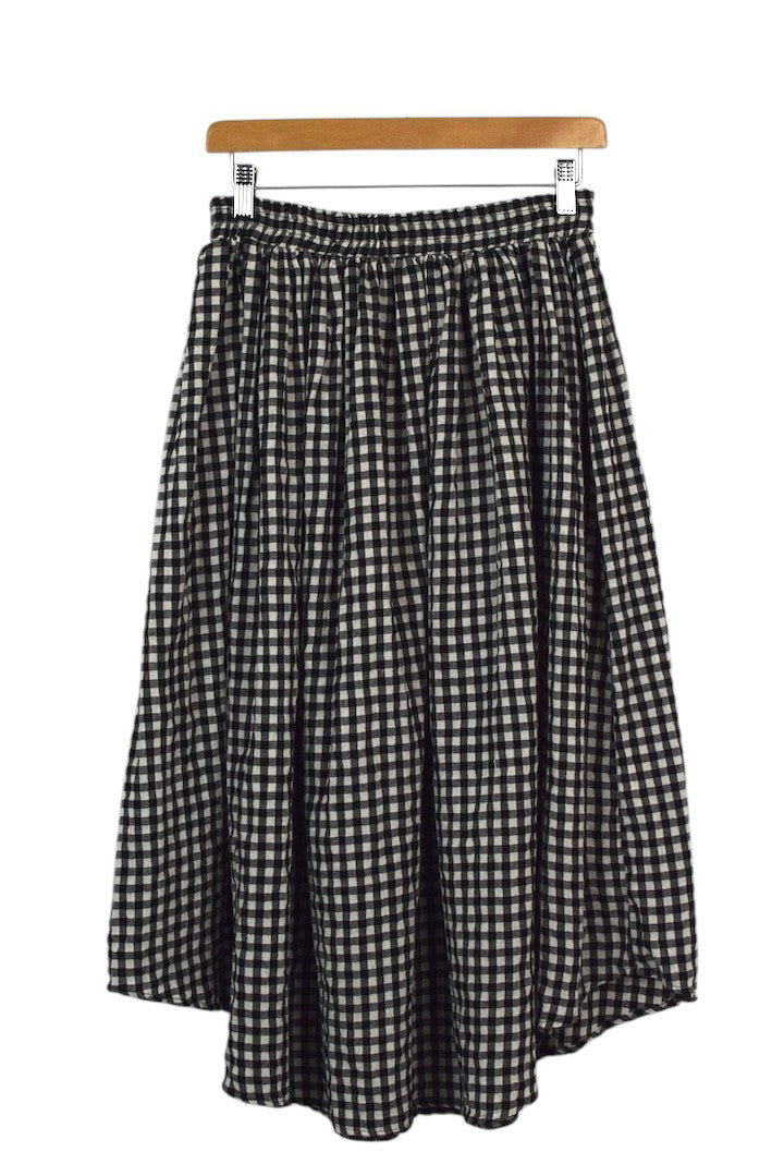 Reworked Checkered Skirt