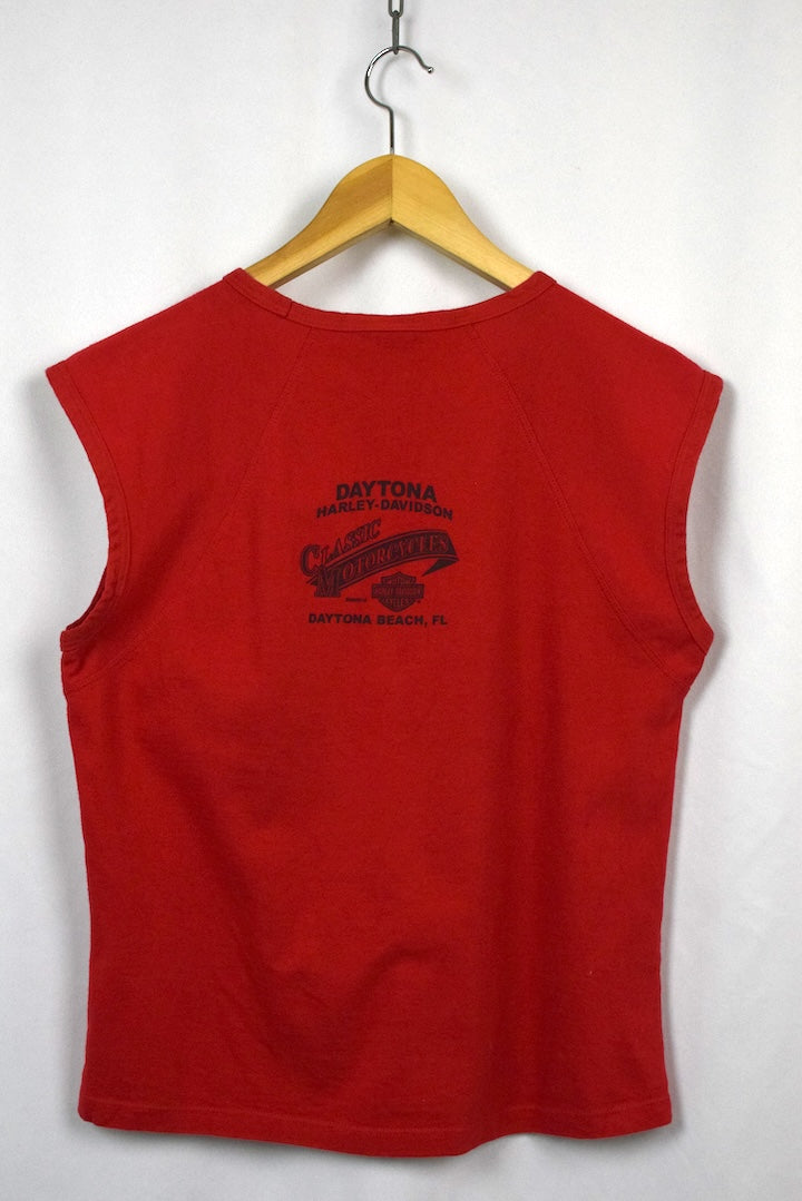 2003 Harley Davidson Studded Sleeveless T-Shirt
