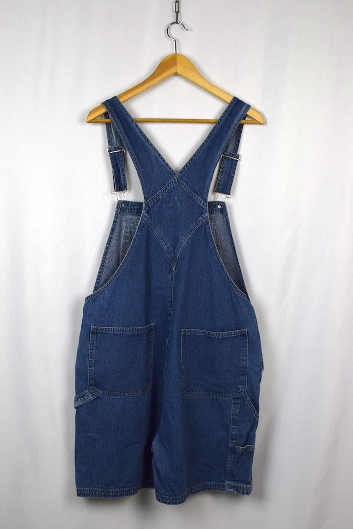Short Denim Overalls