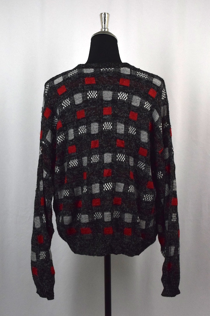 80s New Era Sweater Brand Knitted Jumper