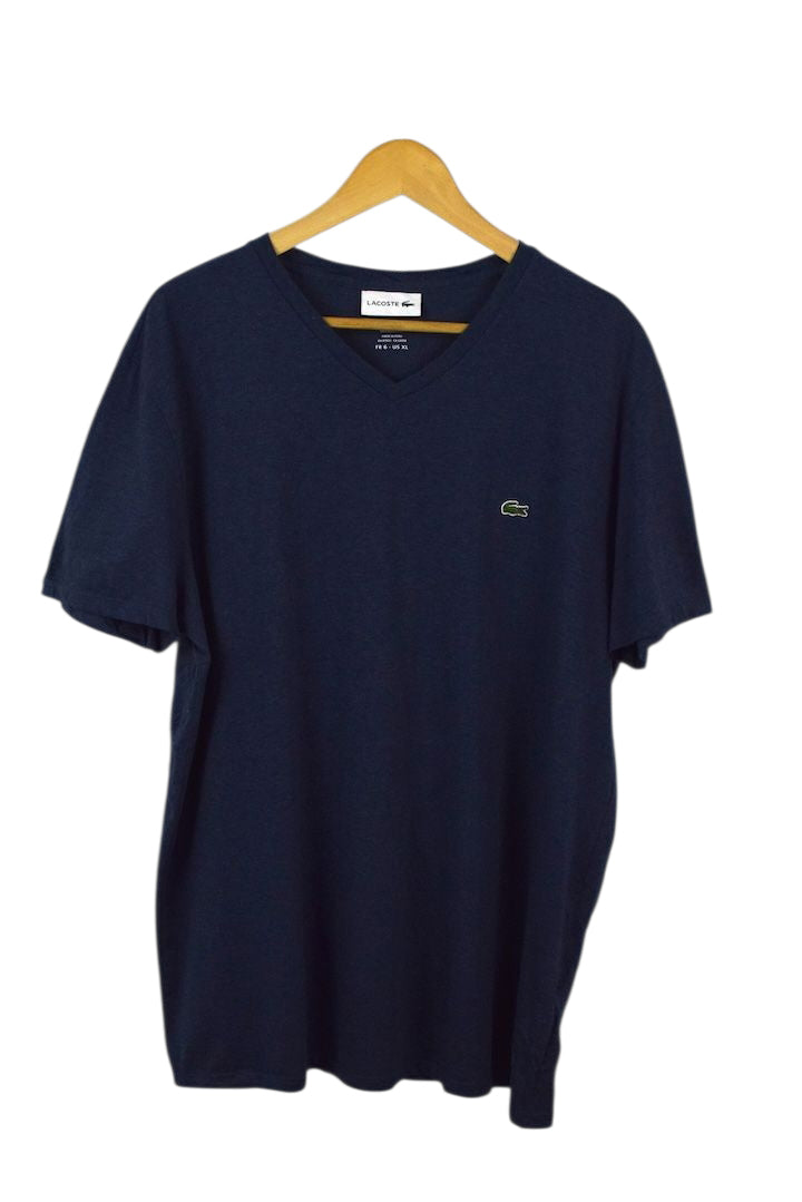 Lacoste Brand V-neck T-Shirt