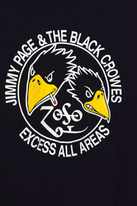 2000 Jimmy Page & The Black Crows Tour T-shirt