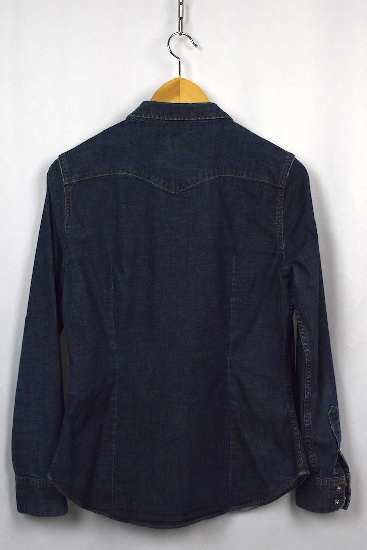 Ladies Levi's Brand Denim Western Shirt