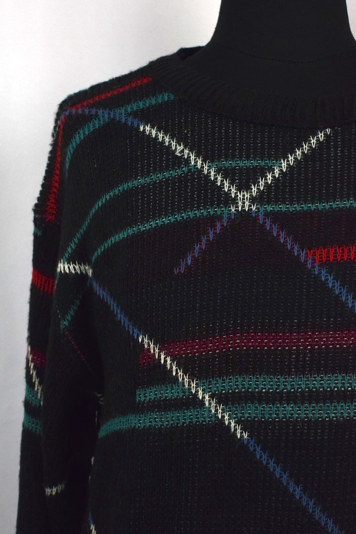 80s London Fog Brand Knitted Jumper