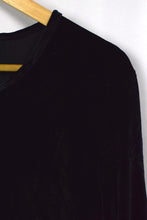 Load image into Gallery viewer, Black Velvet Top

